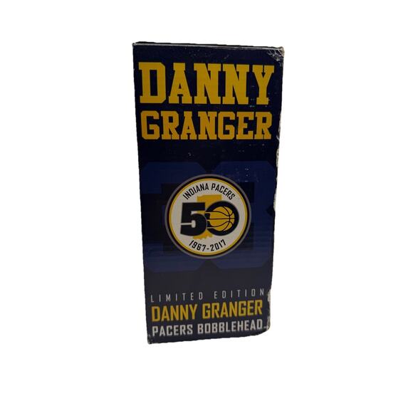 NIB INDIANA PACERS DANNY GRANGER BOBBLEHEAD 50TH ANNIVERSARY SGA 3/12/17 - Picture 1 of 7